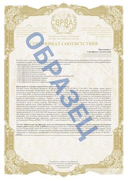 Образец Приложение к СТО 01.064.00220722.2-2020 Магадан Сертификат СТО 01.064.00220722.2-2020 
